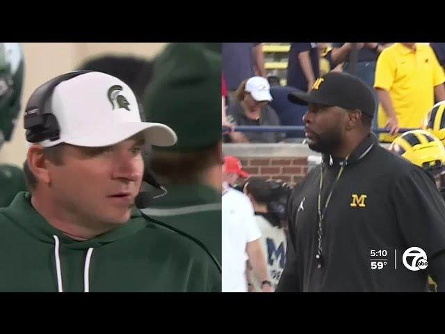 ⁣Michigan and Michigan State's rivalry gets new chapter with new head coaches