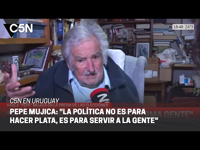 ⁣URUGUAY: hablamos con PEPE MUJICA en la previa de las ELECCIONES