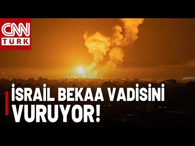 ⁣SON DAKİKA  İsrail Saldırılarına Başladı! Bekaa Vadisini Hedef Alıyor!