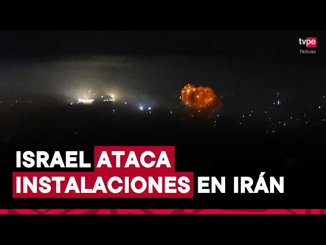 ⁣Israel ataca centros de producción y lanzamiento de misiles en Irán