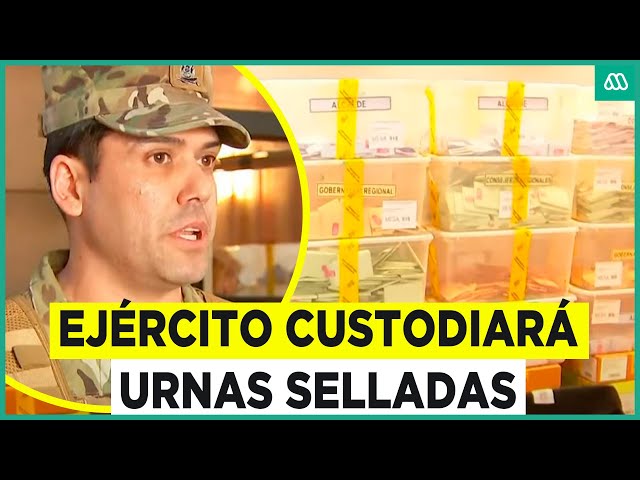 ⁣Ejército custodiará las urnas selladas: Así se vivió el cierre de mesas en todo el país