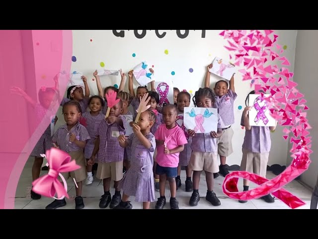 ⁣Feel Good Moment - Preschoolers Learn About Breast Cancer Awareness Month