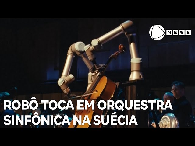 ⁣Robô participa de orquestra sinfônica na Suécia