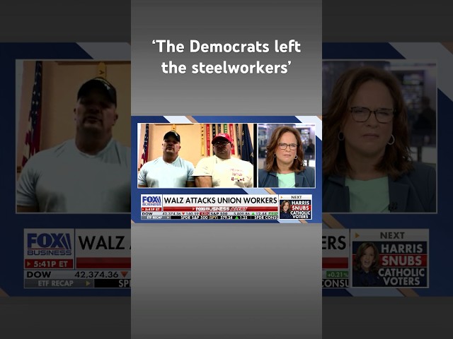 ⁣Harris, Dems 'don’t want to protect' our jobs, Steelworker local union VP says #shorts