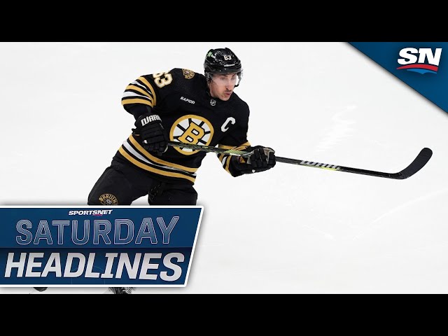 ⁣Saturday Headlines: Extension Close For Brad Marchand With Bruins