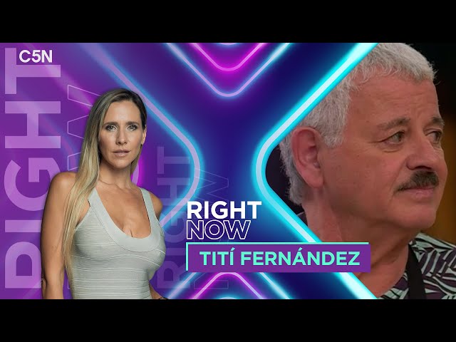 ⁣TITÍ FERNÁNDEZ en RIGHT NOW