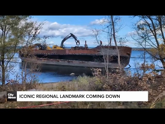 ⁣Famous Lincoln shipwreck coming down