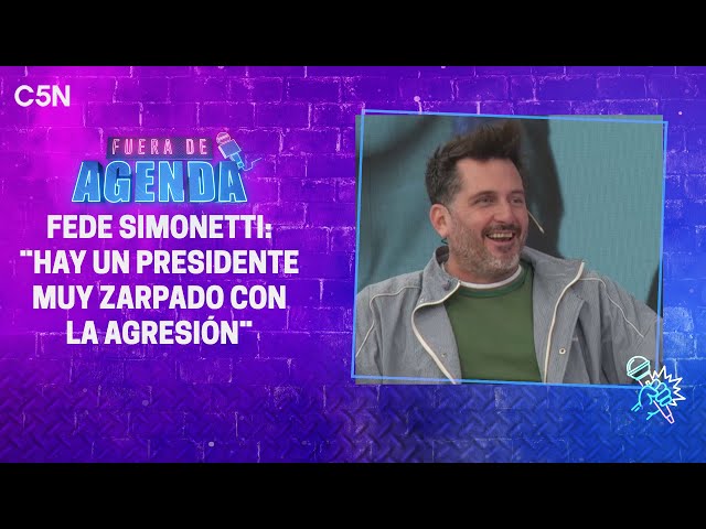 ⁣FEDE SIMONETTI en FUERA DE AGENDA