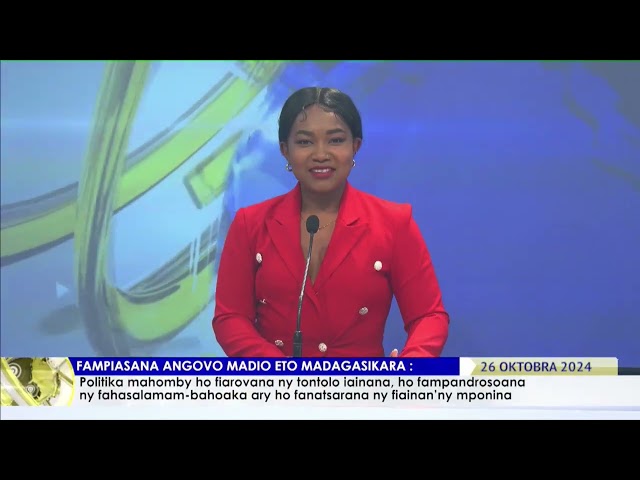 ⁣NY VAOVAO DU 26 OCTOBRE 2024 BY TV PLUS MADAGASCAR