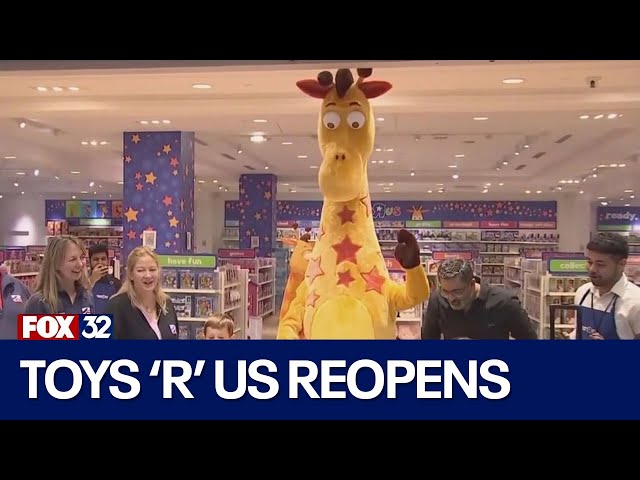 ⁣Toys 'R' Us opens new standalone store in Chicago suburb