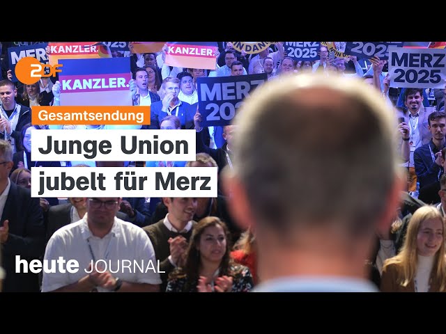 ⁣heute journal vom 26.10.24 Zuspruch für Merz, Vergeltungsschlag Israels gegen Iran, Georgien-Wahl