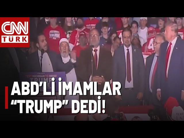 ⁣Bu Görüntüler ABD'deki Müslümanlara Ait! "Müslümanlar Olarak Trump'ın Yanındayız"