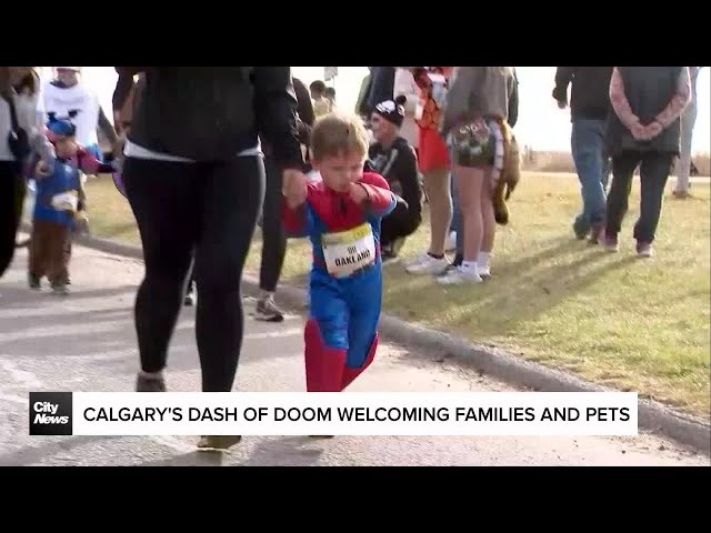 ⁣Calgary’s Dash of Doom welcoming families and pets