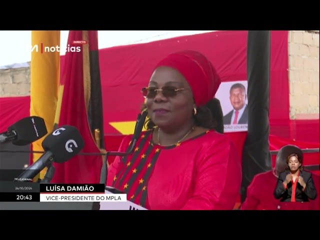 ⁣Vice Presidente do MPLA - Orienta acto de massa no Andulo, Bié