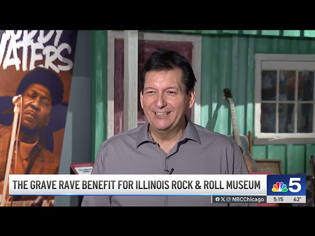 ⁣‘Grave Rave' benefit held for Illinois Rock & Roll Museum