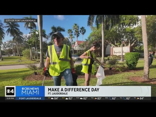 ⁣Fort Lauderdale holds annual Make a Difference Day