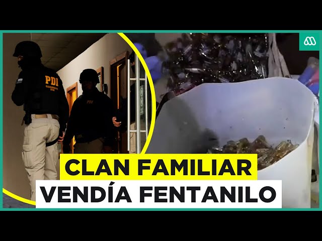 ⁣Clan familiar vendía fentanilo y poseía potentes fármacos en su poder