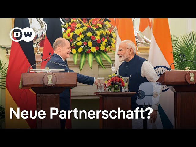 ⁣Indien und Deutschland suchen neue Partnerschaft | DW Nachrichten