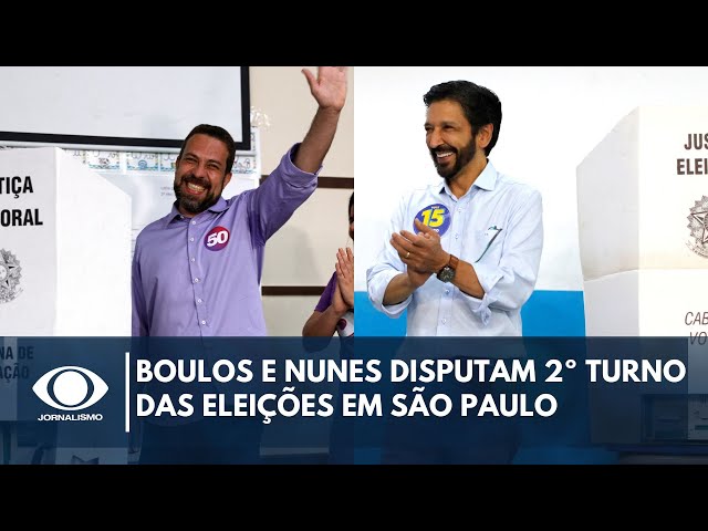 ⁣Eleitores começam a votar em SP; Boulos e Nunes disputam