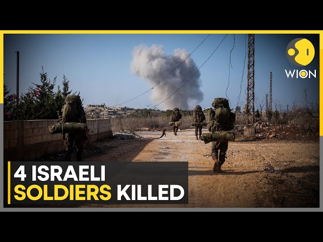 ⁣Lebanon-Israel: 4 Israeli Soldiers Killed In Lebanon Combat: Report | World News | WION