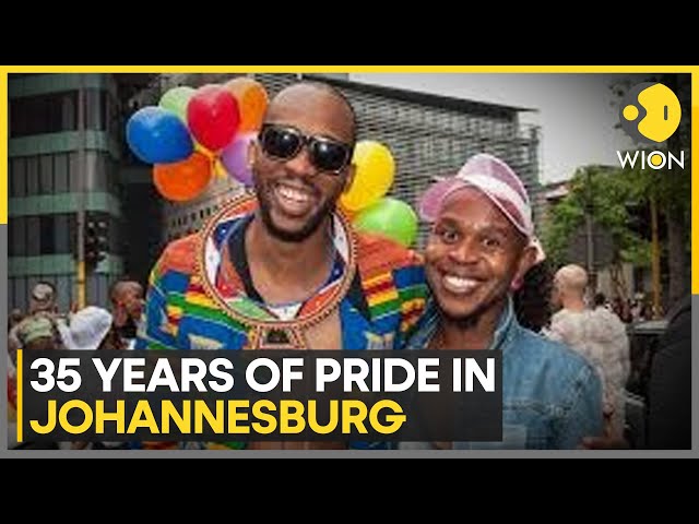 ⁣Johannesburg: Hundreds Gather For Colourful Pride March | World News | WION