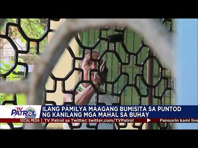 ⁣Ilang pamilya maagang bumisita sa puntod ng kanilang mga mahal sa buhay