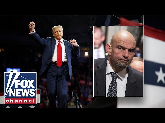 ⁣'IT'S ASTONISHING': John Fetterman warns of PA's enthusiasm for Trump