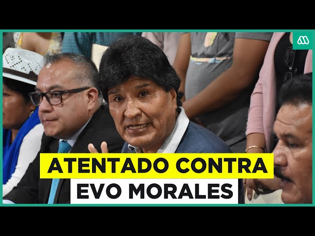 ⁣Expresidente Evo Morales sufre atentado: Conductor terminó herido a bala