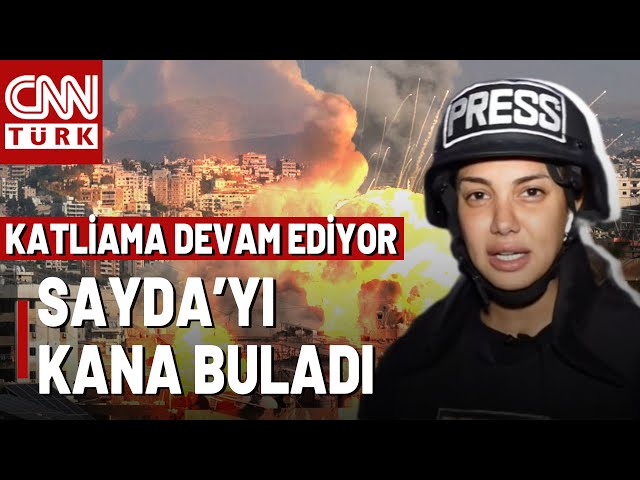 ⁣SON DAKİKA İsrail'den Sayda'ya Ağır Bombardıman: 10 Ölü 25 Yaralı