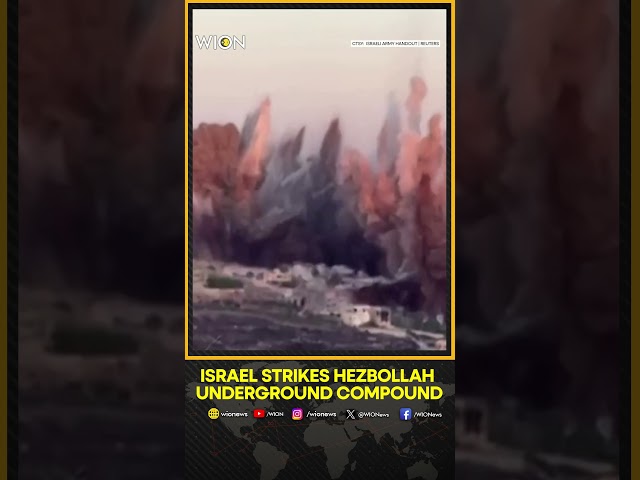 ⁣Israel-Hezbollah: Israel Strikes Hezbollah Underground Compound | WION Shorts