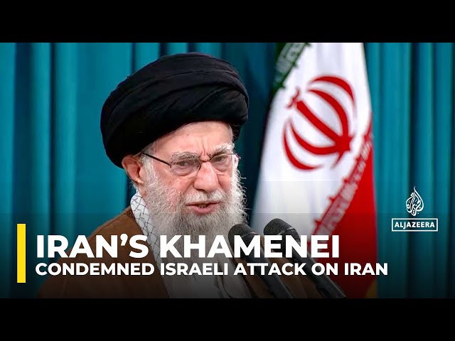 ⁣Iran’s Khamenei says ‘wrong’ to downplay Israel’s attack