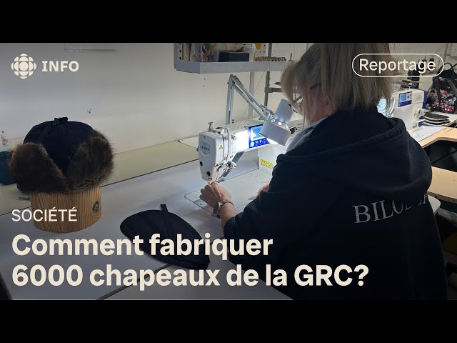 ⁣Fabriquer 6000 chapeaux en fourrure pour la GRC