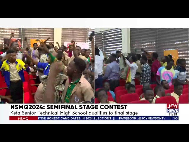 ⁣NSMQ 2024: Keta SHTS cruises into finals after win over Koforidua Sec. Tech. & Tamale SHS