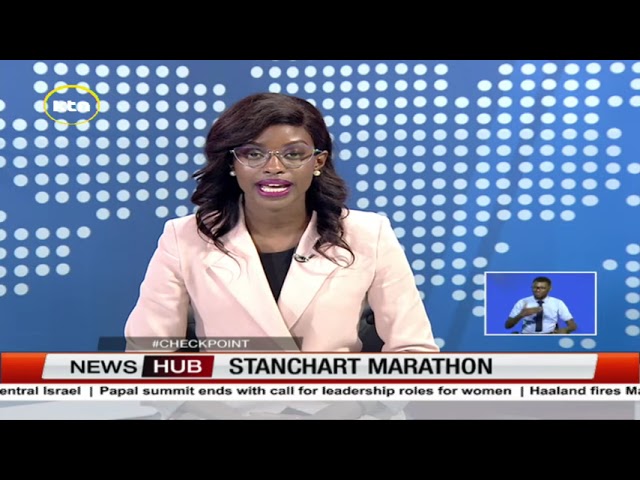 ⁣Gladys Koech and Vincent Mutai shine at the Stanchart Marathon