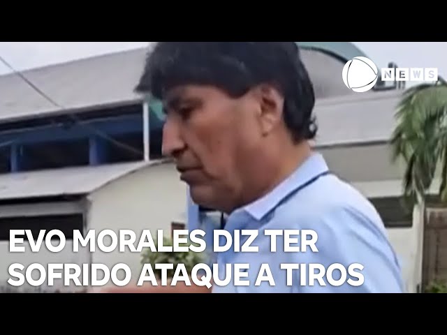 ⁣Evo Morales diz ter sofrido ataque a tiros e tentativa de prisão