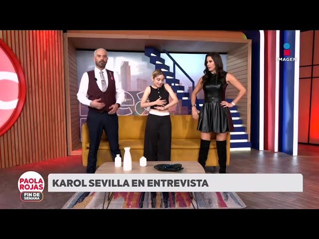 ⁣Karol Sevilla les enseña a nuestros conductores a cantar y bailar al mismo tiempo | Entrevista Paola