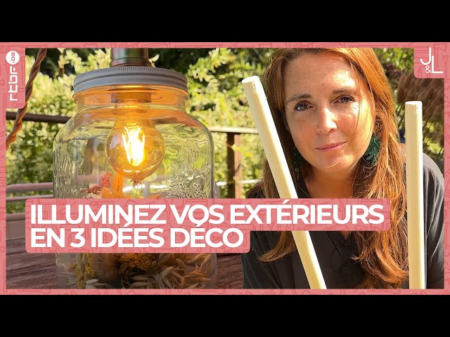 ⁣Illuminez vos extérieurs avec des bocaux en 3 idées déco | Jardins et Loisirs