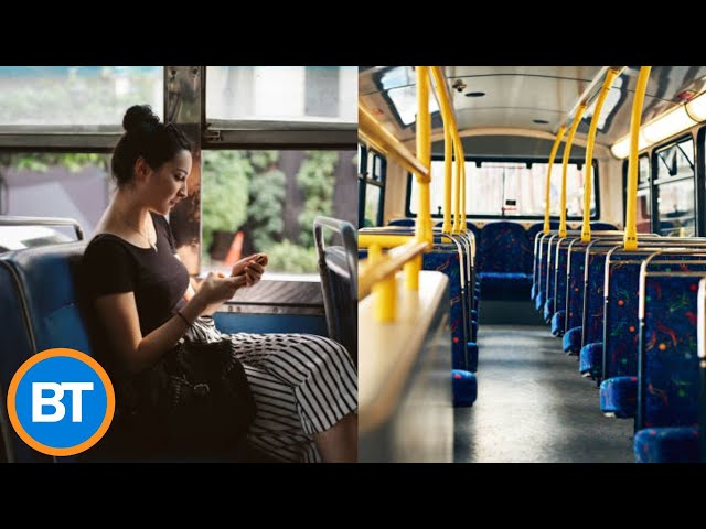 ⁣This woman confronted a stranger who sat beside her on an empty bus