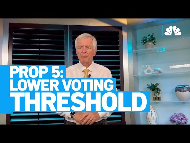 ⁣California Prop 5 explained: Lower voting threshold | NBCLA