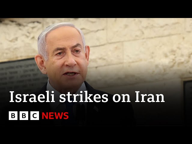 ⁣Israeli PM Netanyahu heckled by Hamas attack victims’ relatives at memorial | BBC News