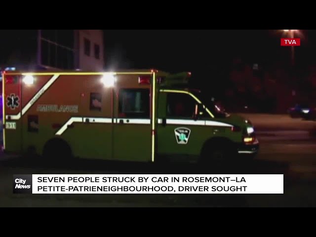 ⁣Seven people struck by car in Rosemont, Driver sought