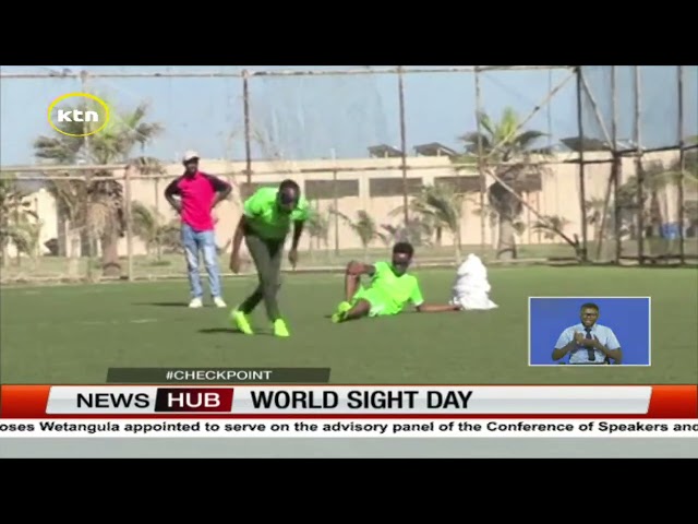 ⁣World Sight Day marked in Somalia through sports