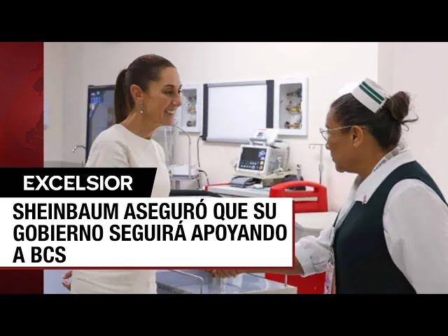 ⁣Inaugura Claudia Sheinbaum hospital en BCS del IMSS Bienestar