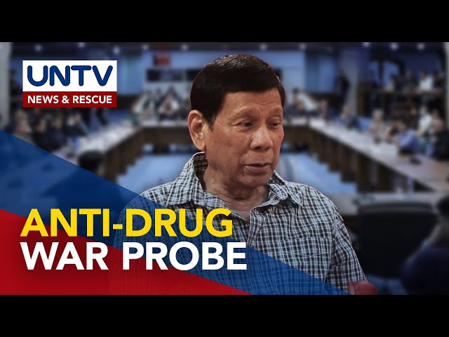 ⁣Senado, sisimulan na ngayong araw ang pagdinig sa war on drugs ng Duterte Administration