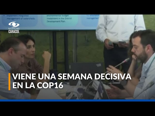 ⁣Alcaldes de Cali y Bogotá hablaron en la COP16 sobre urbanismo sostenible