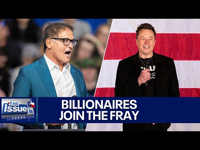 ⁣Elon Musk, Mark Cuban on backing presidential candidates | Texas: The Issue Is