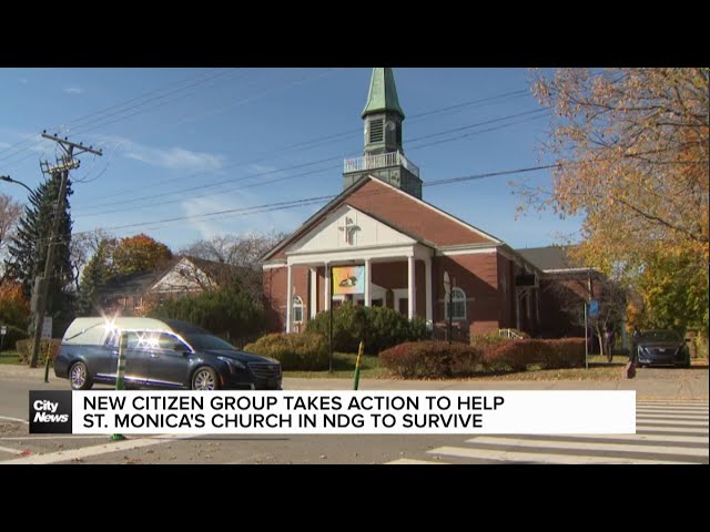 ⁣New citizen group takes action to help St-Monica's church survive