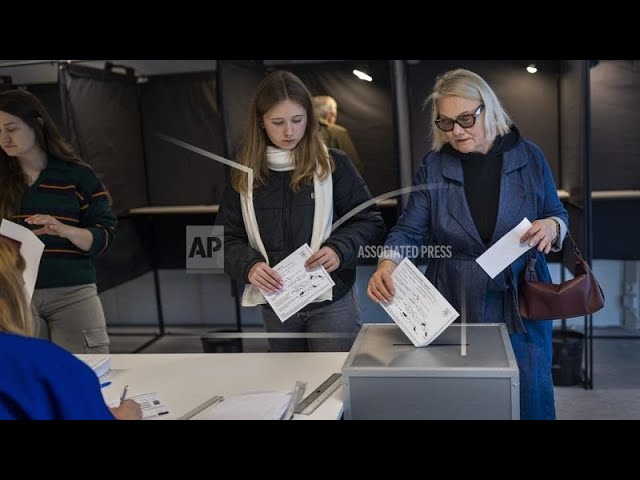 ⁣Lithuania votes in the 2nd round of its parliamentary election, with change uncertain