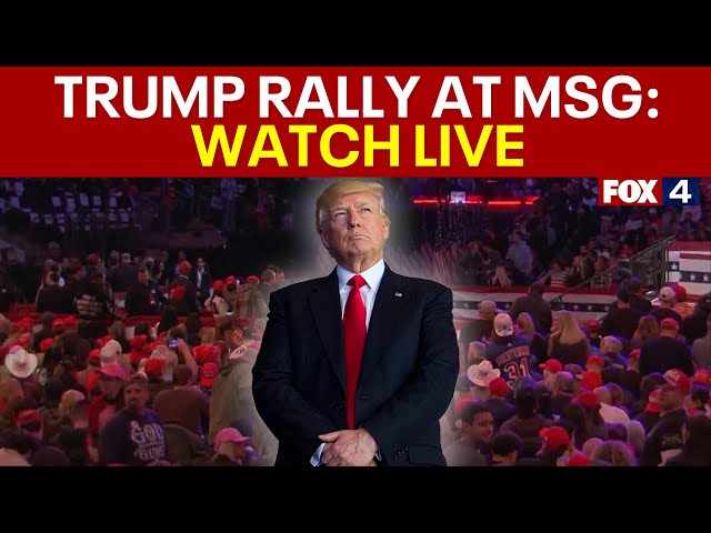 ⁣LIVE: Trump Rally in NYC | FOX 4