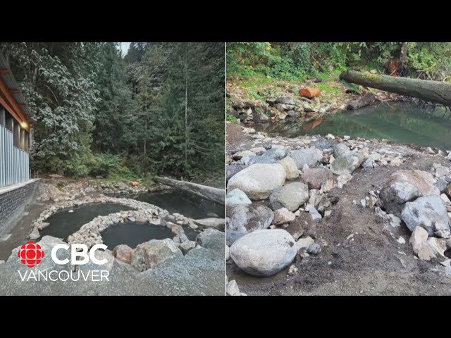 ⁣'Hobo' hot spring filled in, upsetting some Harrison Hot Springs residents